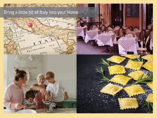 Pasta Wall Art with Quote 'Life is...' - Image 8
